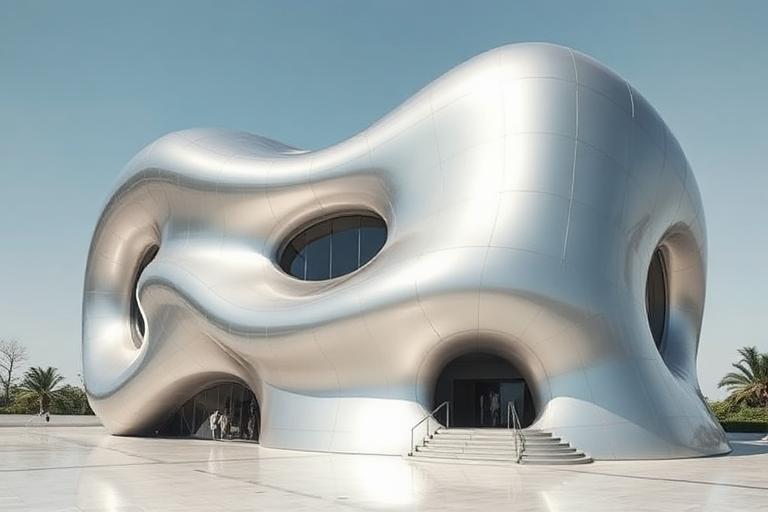 Blobitecture aesthetic example
