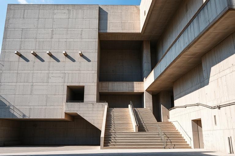 Brutalism aesthetic example