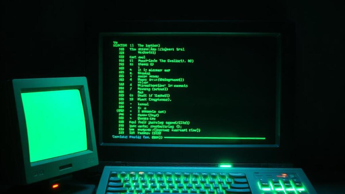 Cyber Minimalism aesthetic example