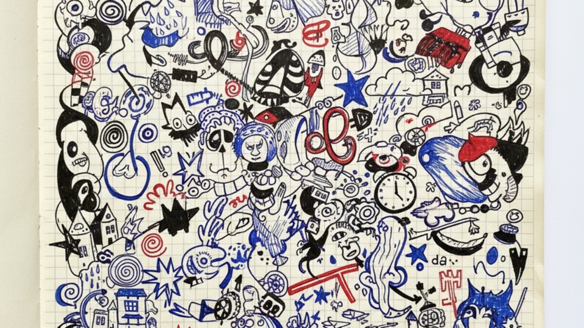 Hand-drawn Doodles aesthetic example