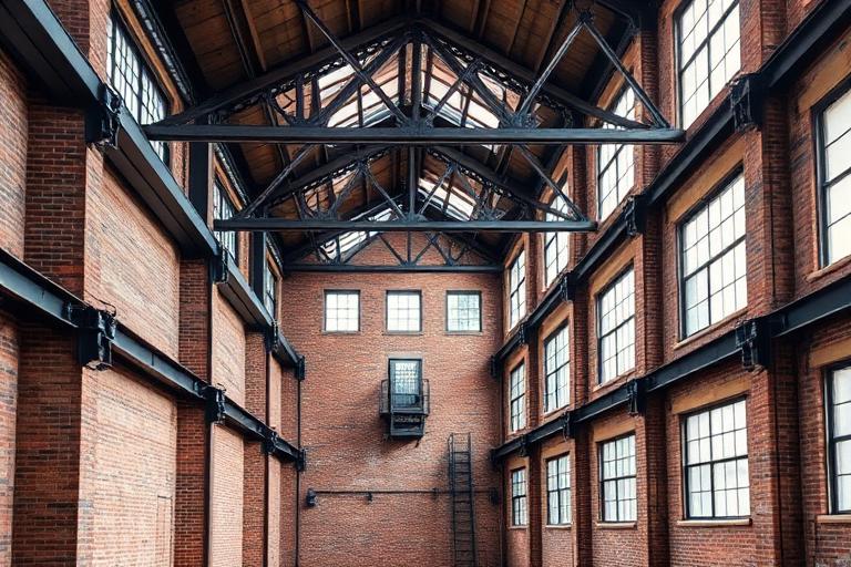Industrial Architecture aesthetic example
