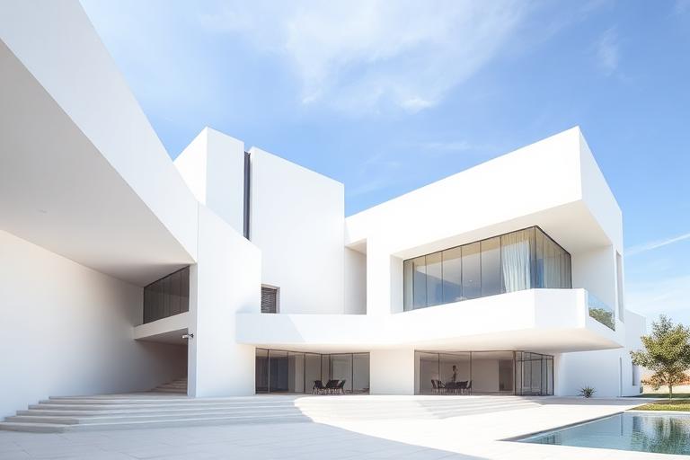 Neo-Modernism aesthetic example