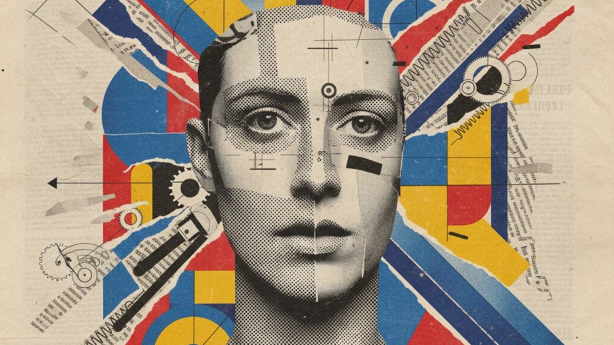 Poster Collage aesthetic example