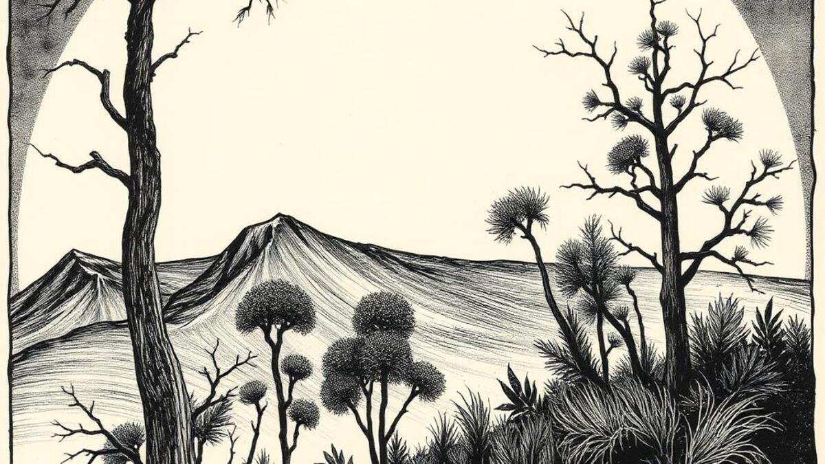 Example of the Printmaking aesthetic