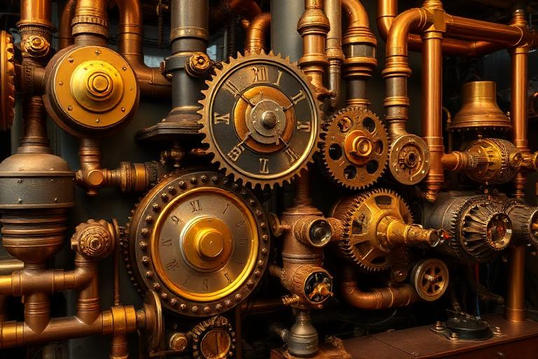 Steampunk aesthetic example
